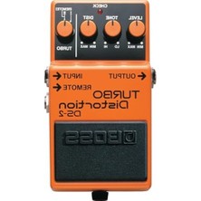 Turbo Distortion Pedalı, Kompakt Tasarım ile