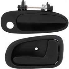 Maher Toyota Corolla 1993-1998 Ön Kapı Dış Açma Kolu Sağ Siyah (Pütürlü) (Adet) (Oem NO:6921012160)