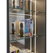 Eyzo Home Ananas Figürlü Metal Kitap Tutucu - Siyah Dekoratif Kitap Desteği ve Raf Düzenleyici Kitaplık Aksesuarı