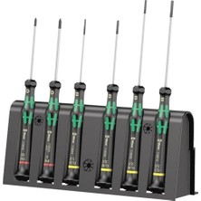Ertürk Store Elektronikçi Tornavida Seti 2035/6 A + Raf, 6 Parça, 05118150001
