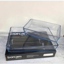 Paşabahçe 159128 Borcam 2 Li Set Dikdörtgen