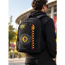 Mkm Taraftar Spor Sırt Çantası – Sarı Kırmızı Detaylı
