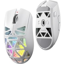 Ertürk Store SC620 PAW3311 Sensörlü 12000 Dpı 1000Hz Kablolu ve Kablosuz Oyuncu Mouse, Beyaz