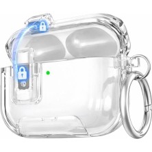 Ertürk Store Airpods ile Uyumlu Kılıf Standlı Kilitli Tpu Premium Matte Trip Case