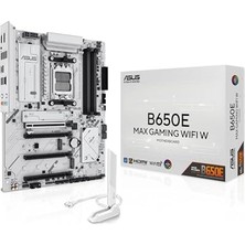 Ertürk Store B650E Max Gaming Wifi W Anakart Soket Amd Am5 (Ryzen 9000, Ddr5 Bellek, Pcıe 5.0,3x M.2, Wifi 6e, Bıos Flashback, Aura Sync, Cec Tier Iı)