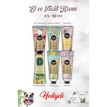 Ertürk Store El Kremi 6'lı 50 ml Hawaii Ananas, Pure Love, Summer Dream, The Adventure, Empress, Soul Beauty ve Rosie
