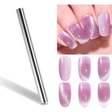 Ertürk Store Kedi Gözü Oje 2si Bir Arada Metal Çubuk Mıknatıs Cat Eye Magnet
