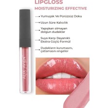 Ertürk Store Uzun Süre Kalıcı, Yapışkan His Bırakmayan Nemlendirici Dudak Parlatıcısı Lipgloss 09 Softly Pink