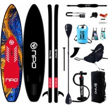 Ertürk Store 350X84X15 cm Şişme Sup Seti; 162 kg Kapasiteli, Kürek, Pompa, Çanta ve Koltuklu