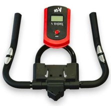 V-Fit SB100 Spin Bike, Elden Nabız Ölçer, Direnci Ayarlanabilir, Sessiz Çalışır