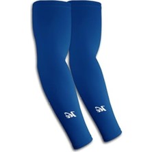 Saks Mavi Renkli Unisex Basketbol Kolluğu, 1 Çift