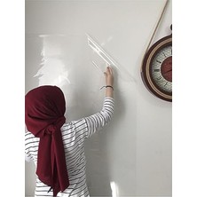 120X100 cm Şeffaf Statik Yazı Tahtası Kağıtı, 2 Adet
