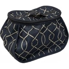 Ertürk Store Keçe Fermuarlı Valiz Tipi Makyaj Organizer Çantası Elegant