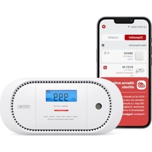 Dijital LCD Ekranlı Karbonmonoksit Uyarı Dedektörü