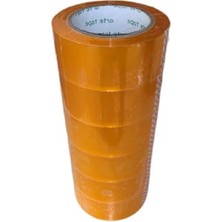100 M Uzunlu Şeffaf Koli Bandı, 6'lı Paket