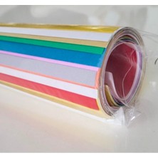 Renkli Fon Kartonu Seti - 48X68 Cm, 10 Renk ve 10'lu Paket