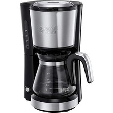 Ertürk Store 24210-56 Mini Kahve Makinesi, 650 W, 0,6 L, 5 Fincana Kadar, Paslanmaz Çelik