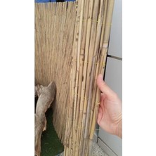 Bahçe Çiti Için Çok Renkli 1x5 Metre Bambu Kamış Hasır