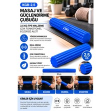 Muon Sports Çok Fonksiyonlu 10,0 kg Dirençli Kol ve Bilek Güçlendirme Çubuğu - Fizik Tedavi Egzersiz Pilates Jimnastik Spor Aleti