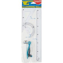30 cm Pergelli Maxi Set, 4'lü Tasarım ile Ölçüm Kolaylığı