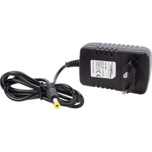 Ertürk Store PM-4531 12 V - 2 Amper Plastik Kasa Priz Tipi Adaptör, 5.5 * 2.5 Uç, Mini Cihaz Adaptörü