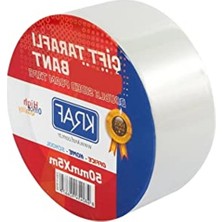 50MM x 25M Çift Taraflı Bant, Çok Amaçlı Kullanım Için