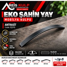 Reis Kulp Eko Şahin Yay Alüminyum Metal Lüks Modern Mobilya Çekmece Mutfak Dolabı Kulpu