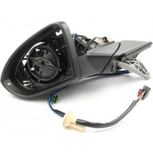 Maher Volkswagen Golf 7 2013-2017 Dış Dikiz Aynası Elektrikli, Isıtmalı, Astarlı, Katlanır, Yan - Alt Lambalı Sol (Oem No: 5G1857507BT9B9)