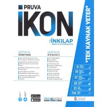 TeknoKapsül Pruva Akademi 8. Sınıf T.c. Inkılap Tarihi ve Atatürkçülük Ikon Konu Anlatımlı