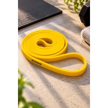 Muon Sports 13 mm Latex Fizik Tedavi - Pilates - Yoga - Jimnastik -Egzersiz - Yağ Yakma Spor Direnç Bandı - Direnç Lastiği