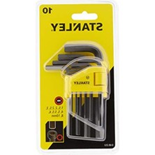 Anahtar Takımı, 10 Parça ve Dayanıklı Sarı/siyah Tasarım ile Pratik