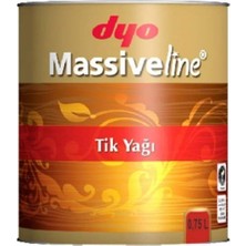 Ertürk Store Massiveline Tik Yağı 0.75 L