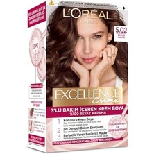 Excellence Creme Saç Boyası 5.02 Bronz Kahve