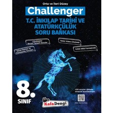 TeknoKapsül Kafa Dengi Yayınları 8. Sınıf Lgs Challenger T.c. Inkılap Tarihi ve Atatürkçülük Soru Bankası