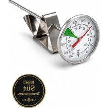 Dayanıklı Metal Gövdeli Analog Termometre, Uzun Ömürlü