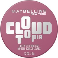 Maybelline New York Cloudtopia Köpük Dokulu Mat Allýk 01 Twilight Berry