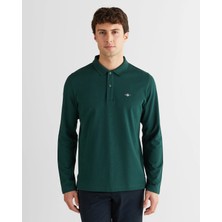 Gant Erkek Yeşil Regular Fit Polo Yaka Polo