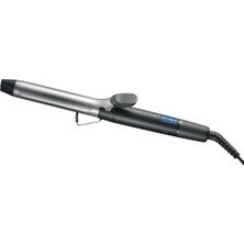 Remington Saç Maşası Pro Soft Curl , Yumuşak, Doğal Bukleler Için 25 Mm, 4 Kat Koruma, Antistatik Seramik Turmalin Kaplama, Dijital Ekran, 10 Sıcaklık Ayarı, Gümüş / Gri CI6525