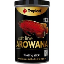 Softline Arowana Xxl Yetişkin Arowanalar Için Renklendirici Balık Yemi 1000 ml 320GR