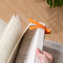 Emt Pazarlama® 3’lü Otomatik Kitap Ayıracı – Akıllı Silikon Yer Imi Klips Seti, Okuma Severler Için Pratik Kitap Aksesuarı