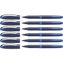 Schneider Pen Schneider One Business 0,6 mm Roller Imza Kalemi Mavi 6 Adet