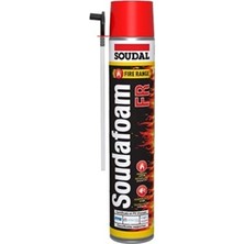 Caftra Soudal Soudafoam Fr N1 Yangına Dayanıklı Manuel Pu Köpük 750 ml ( 240 Dk )