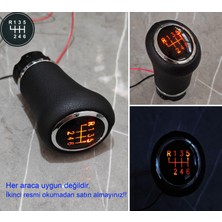 GCP German Car Parts LED Işıklı Manunel Vites Topuzu 6 Ileri