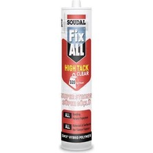 Caftra Soudal Fix All High Tack Şeffaf 290 ml