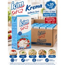 İçim Şef Krema 1LTX12 Adet
