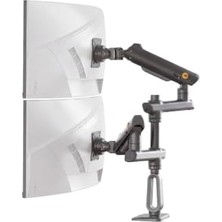 North Bayou D9C 27-50 Inch Çift Kol 2-20 kg Vesa Uyumlu Profesyonel Monitör Standı