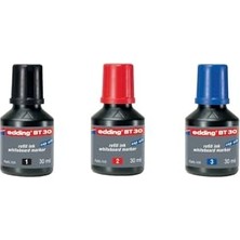 Edding Bt-30 Beyaz Tahta Kalem Mürekkebi, 30 Ml, 3 Renk