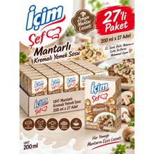 İçim Şef Krema Mantarlı 200 MLX27 Adet