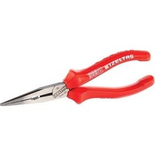 Caftra Izeltaş 3220132160 Kargaburun Pense Düz Uçlu Opak Seri 160 mm