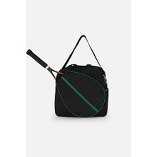 Tenis Çantası, Raket Cepli Tenis :antası, Tennis Bag, Padel Çantası (Siyah)